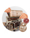 BK68074-MG,Diorama - Biblioteca