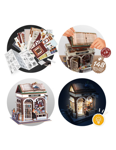 BK68074-MG,Diorama - Biblioteca