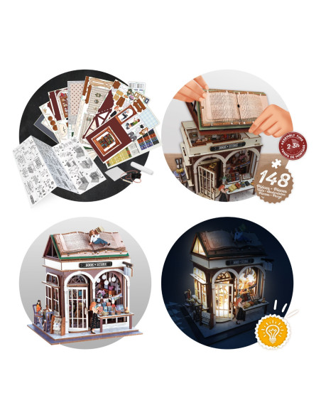 BK68074-MG,Diorama - Biblioteca