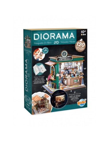 BK68072-MG,Diorama - Cafenea
