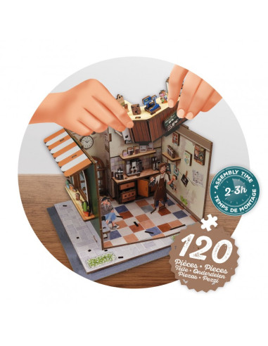 BK68072-MG,Diorama - Cafenea