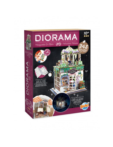 BK68075-MG,Diorama - Florarie