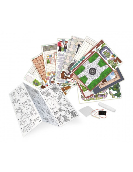 BK68075-MG,Diorama - Florarie