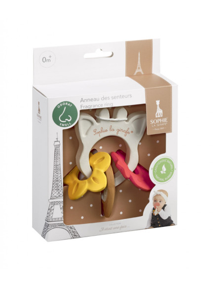 VU010505-MG,Inel Dentitie Aromat Girafa Sophie - SENSE OF SMELL