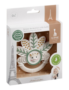 VU010501-MG,Inel Dentitie Multitexturat Frunza - TASTE 2