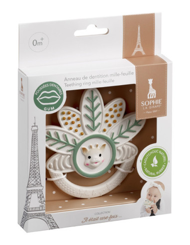 VU010501-MG,Inel Dentitie Multitexturat Frunza - TASTE