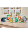 OR134-MG,Joc Educativ Puzzle Cu Piese De Lemn - In Padure