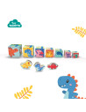 SA13202-MG,Jucarie De Stivuit - Turn Cu Figurine Dinozauri