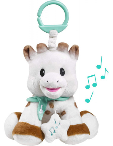 VU010338-MG,Jucarie Muzicala De Plus Girafa Sophie 20 cm