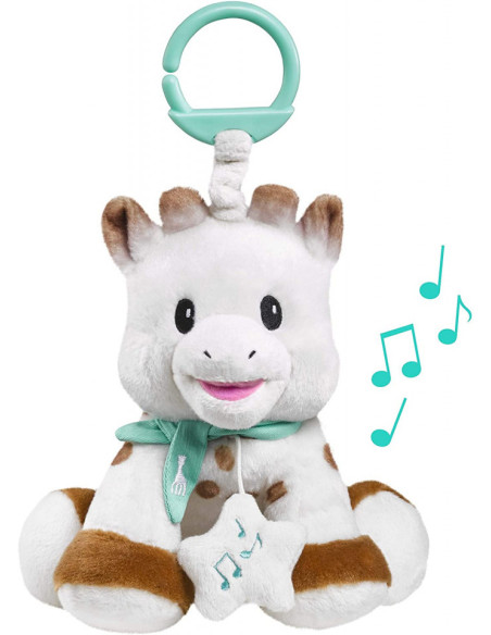 VU010338-MG,Jucarie Muzicala De Plus Girafa Sophie 20 cm