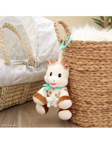 VU010338-MG,Jucarie Muzicala De Plus Girafa Sophie 20 cm