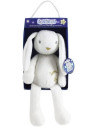 JE040743-MG,Jucarie Plus Jemini Fosforescenta 30cm Iepure Luminou Alb