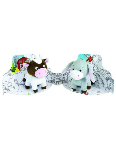 JE024316O-MG,Jucarie Plus Jemini In Cutie Pentru Colorat 15cm Oita