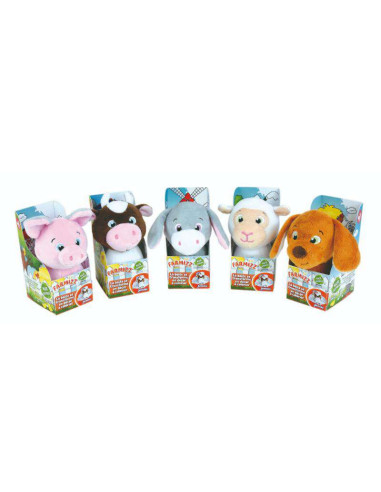 JE024316-MG,Jucarie Plus Jemini In Cutie Pentru Colorat 15cm Purcel
