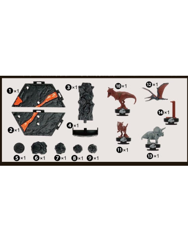 JW7512-MG,Jurassic World - Cutremurul Vulcanului