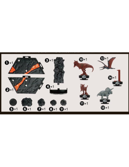 JW7512-MG,Jurassic World - Cutremurul Vulcanului