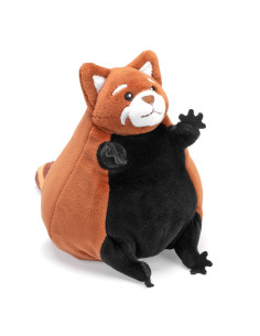 WR29759-MG,Panda Rosu Flipkins-Jucarie Plus Wild Republic 13cm