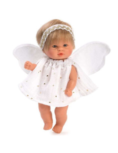 AS0119955-MG,Papusa Bomboncin cu Rochita si Aripi de Ingeras 20cm