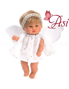 AS0119955-MG,Papusa Bomboncin cu Rochita si Aripi de Ingeras 20cm 2