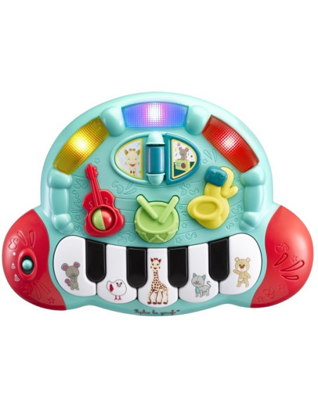 VU230799-MG,Pian Muzical Cu Lumini Girafa Sophie