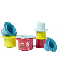 VU010256-MG,Piramida De Flori Girafa Sophie