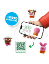 SA00811-MG,Plastilina Culori Luminoase-Animale Ferma