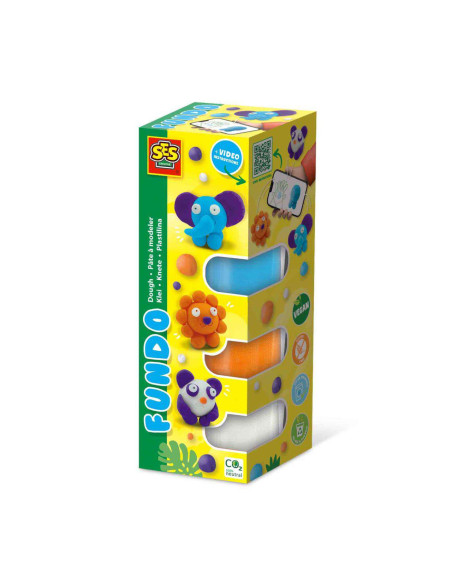 SA00813-MG,Plastilina Culori Luminoase-Animale Salbatice