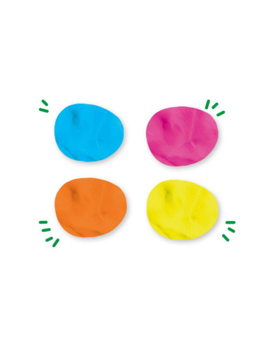 SA00512-MG,Plastilina Happy 4 Culori