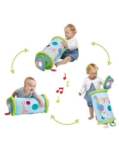 VU240117-MG,Prima Mea Jucarie Gonflabila Rollin' Cu Activitati Girafa Sophie