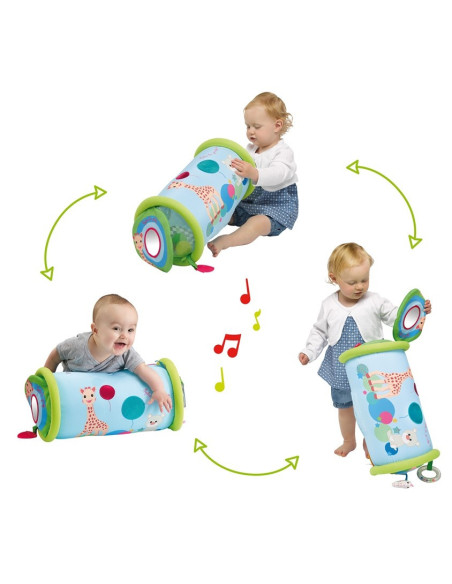 VU240117-MG,Prima Mea Jucarie Gonflabila Rollin' Cu Activitati Girafa Sophie