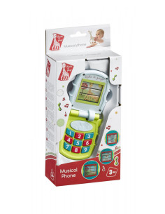 VU230777-MG,Primul Meu Telefon Mobil Muzical Girafa Sophie 2