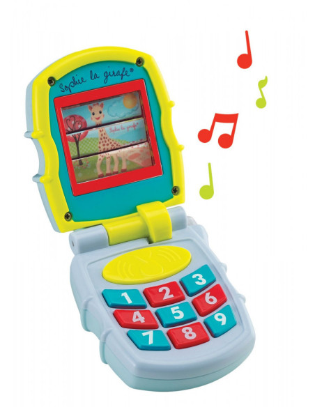 VU230777-MG,Primul Meu Telefon Mobil Muzical Girafa Sophie