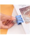 Clips hartie color Deli DLE8553A, 32 mm, 24 buc/cutie plastic