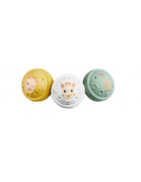 VU010504-MG,Set 3 Bile Muzicale Girafa Sophie - HEARING