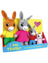 JE024391-MG,Set 4 Plusuri Jemini Familia Magarusilor Trotro