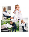 VU850724-MG,Set 4 Scutece Din Bumbac 70x70 cm Girafa Sophie