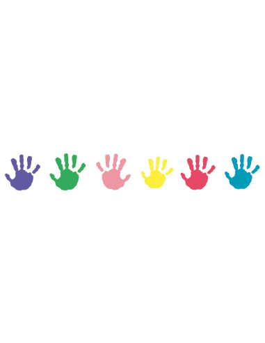 SA00315-MG,Set Acuarele de Pictat cu Degetul 6 Culori
