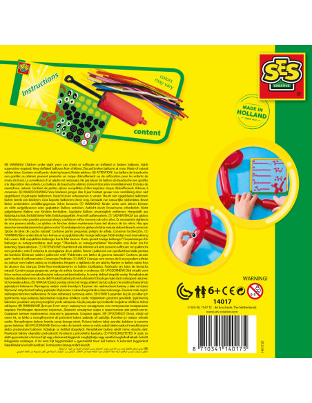 SA14017-MG,Set Baloane Pentru Modelat - Twisting