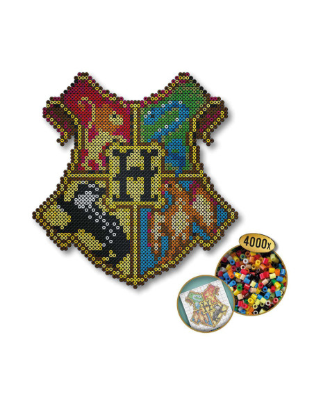 SA09346-MG,Set Beedz-Emblema Hogwards Harry Potter