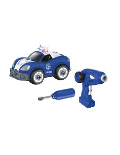 BK9023-MG,Set Constructie Masina Politie Cu Radiocomanda 2