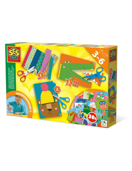 SA14634-MG,Set Creativ - Invat Sa Folosesc Foarfeca Pas Cu Pas