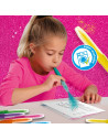 SA14725-MG,Set Creativ Carioci Cu Aerograf - Unicorni