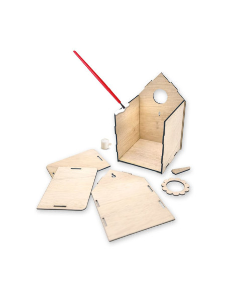 SA25209-MG,Set Creativ Casuta Pentru Pasari