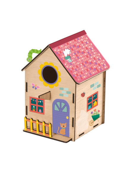 SA25209-MG,Set Creativ Casuta Pentru Pasari