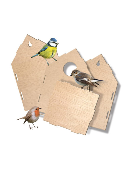 SA25209-MG,Set Creativ Casuta Pentru Pasari