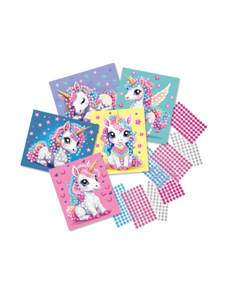 SA14726-MG,Set Creativ Cu Diamante - Unicorni