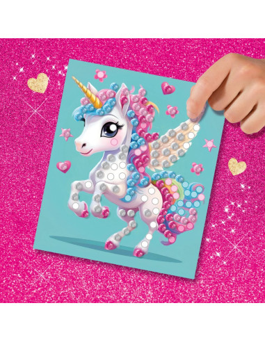 SA14726-MG,Set Creativ Cu Diamante - Unicorni