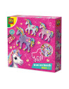 SA14728-MG,Set Creativ Cu Margelute Si Abtibilduri - Unicorni