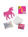SA14728-MG,Set Creativ Cu Margelute Si Abtibilduri - Unicorni