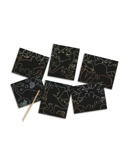 SA14285-MG,Set Creativ De Razuit - Dinozauri Care Stralucesc In Intuneric